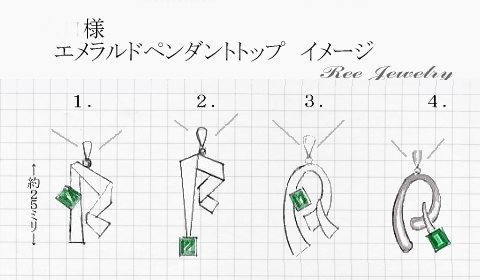 4点から選んでいただきました。